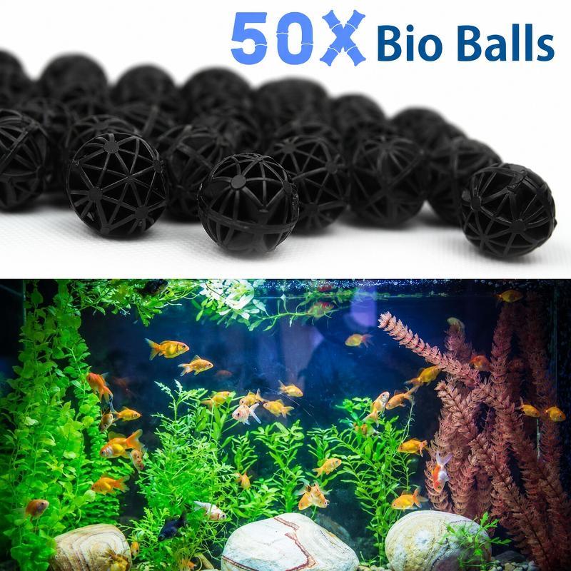 50Pcs 16mm Aquarium Bio Filter - Ocean Aquarium 评论和价格