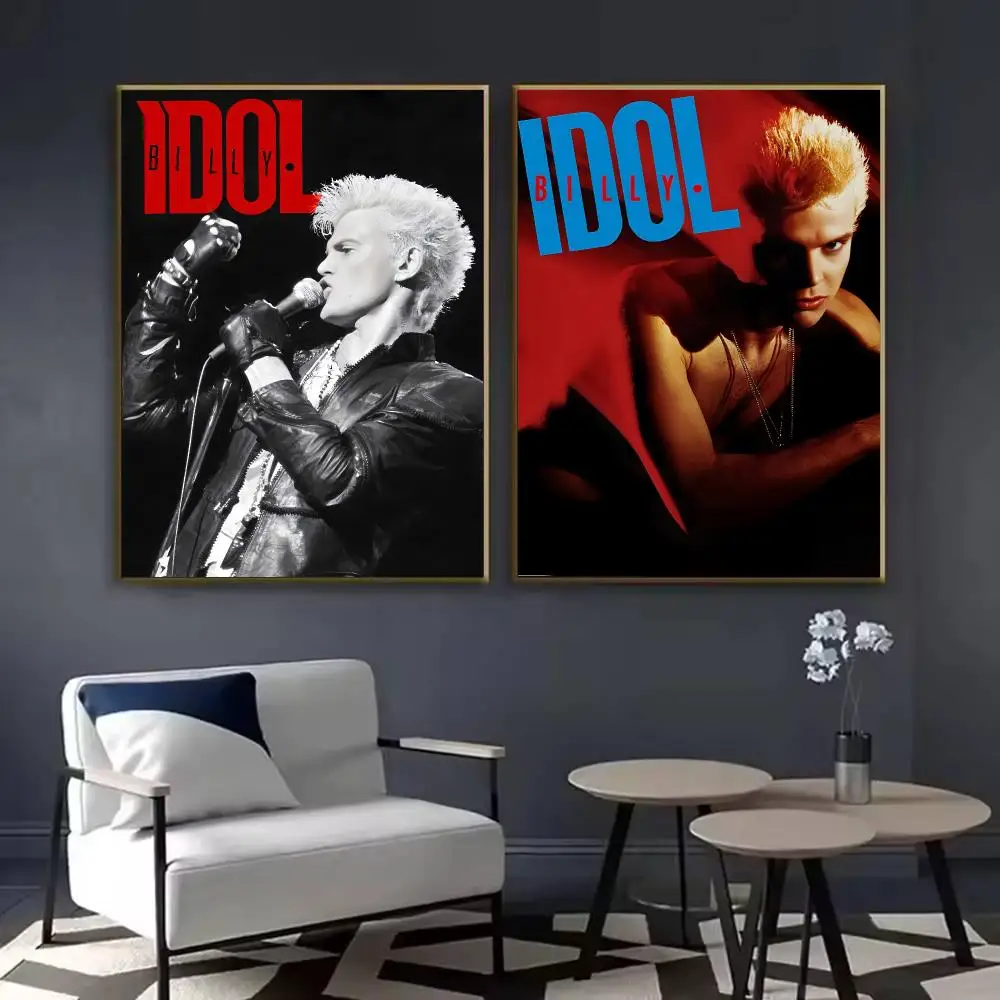 Rock Singer B-Billy I-Idol Pos - Live Rock 评论和价格