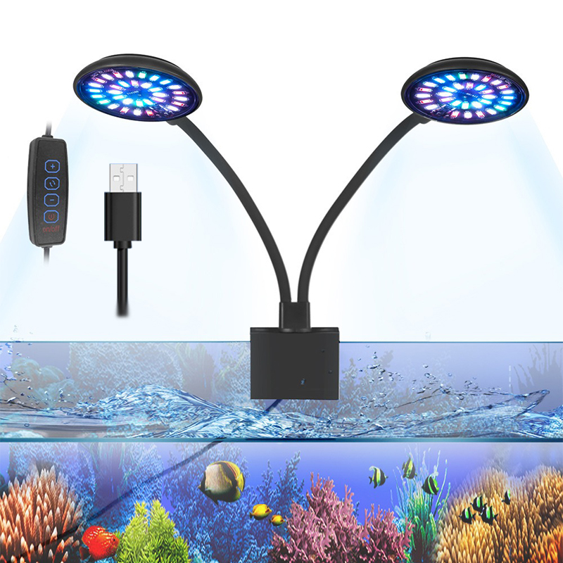 USB Aquarium LED Light Fish Ta - Aquarium Marine Lights 评论和价格