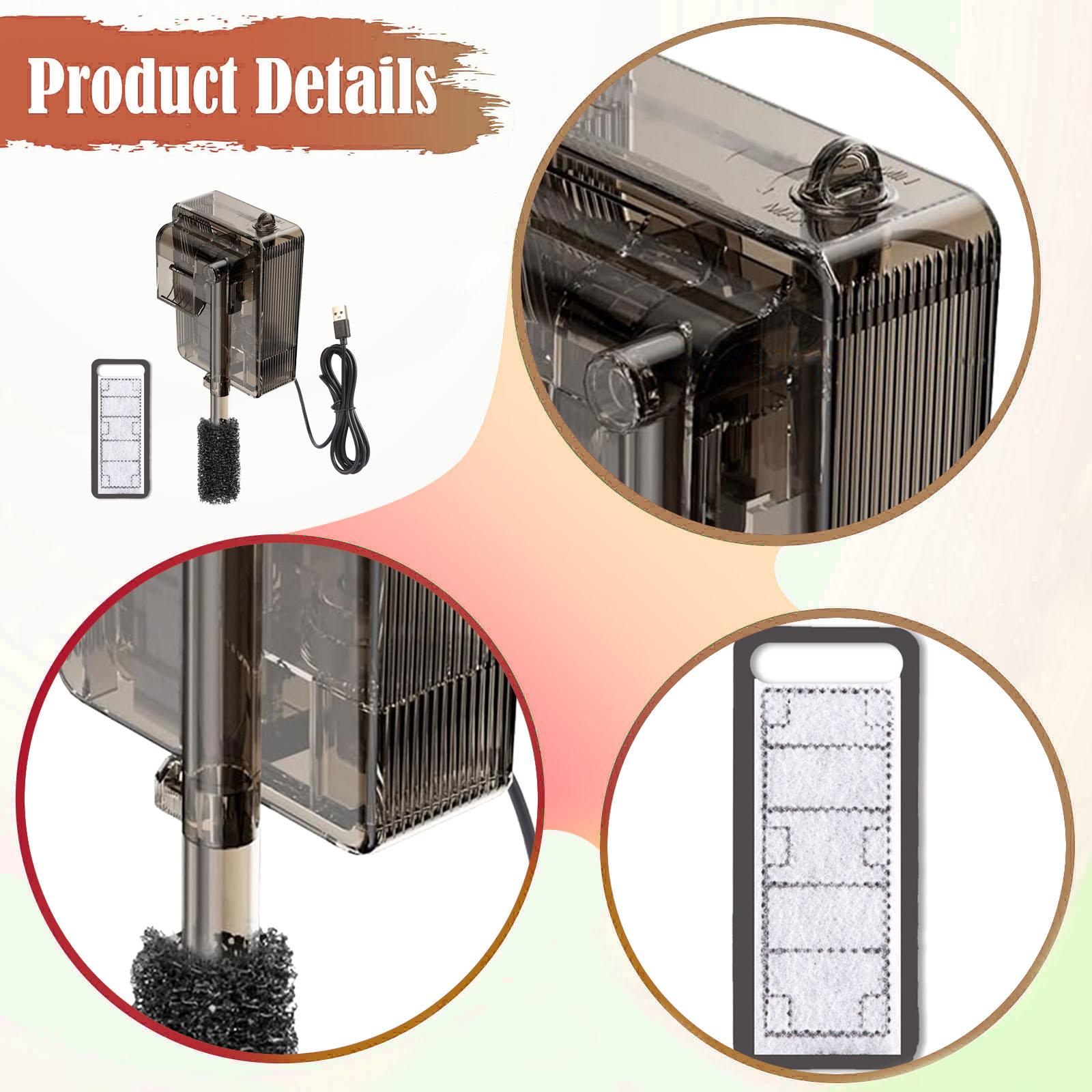 Back Aquarium Filter Compact f - Saltwater Tank 评论和价格