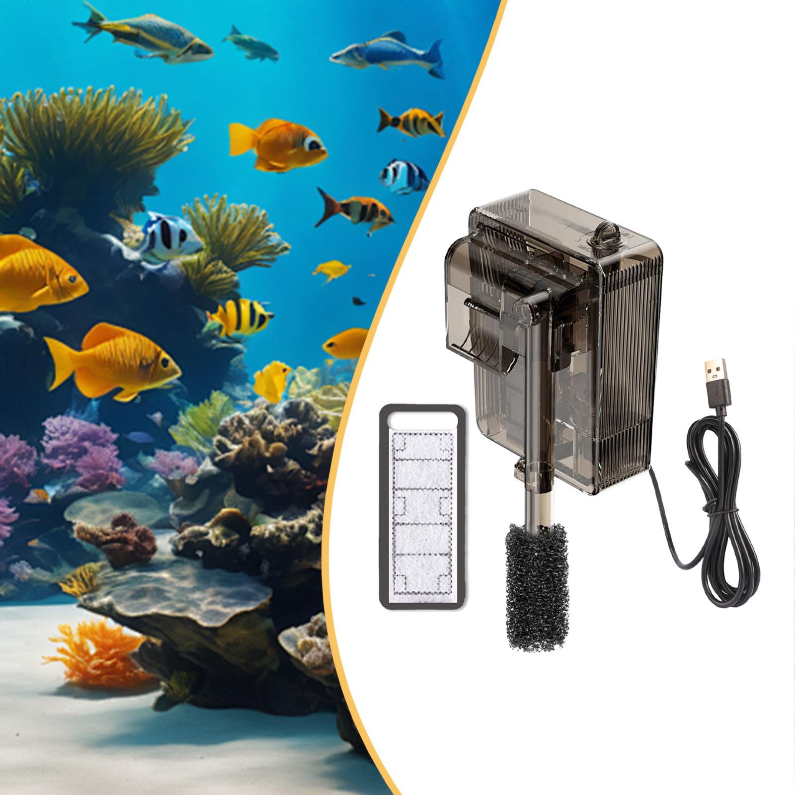 Back Aquarium Filter Compact f - Saltwater Tank 评论和价格