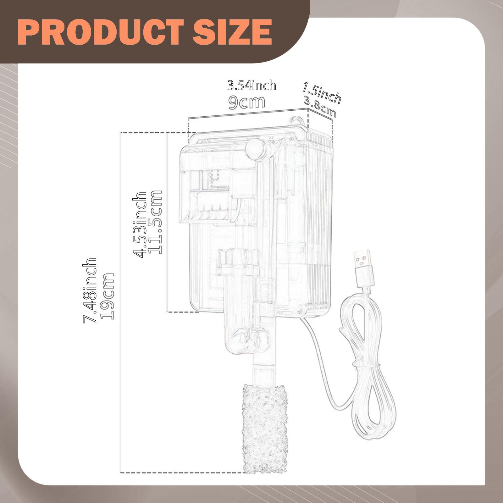Back Aquarium Filter Compact f - Saltwater Tank 评论和价格