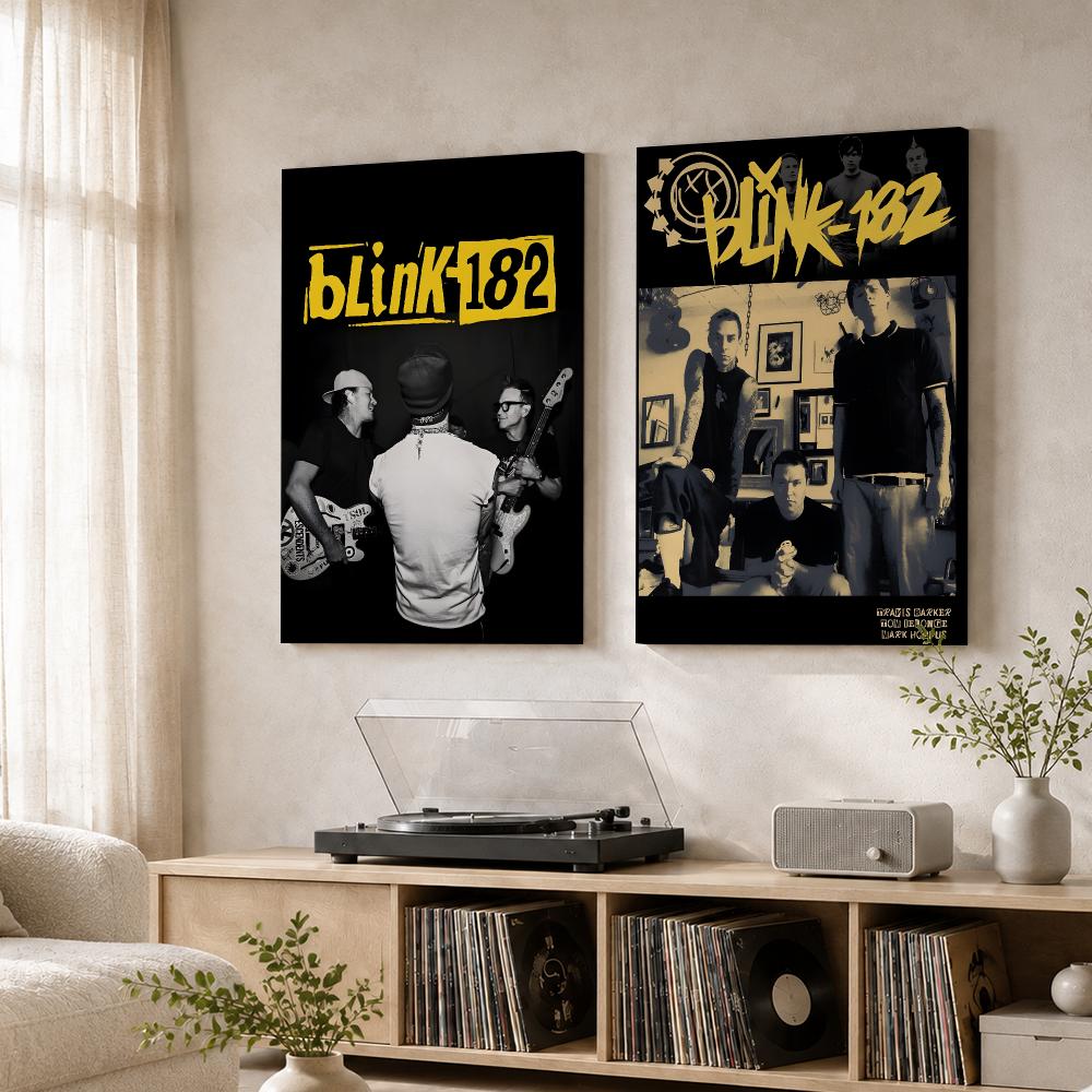 Rock Band B-Blink 182 Framed W - Live Rock 评论和价格