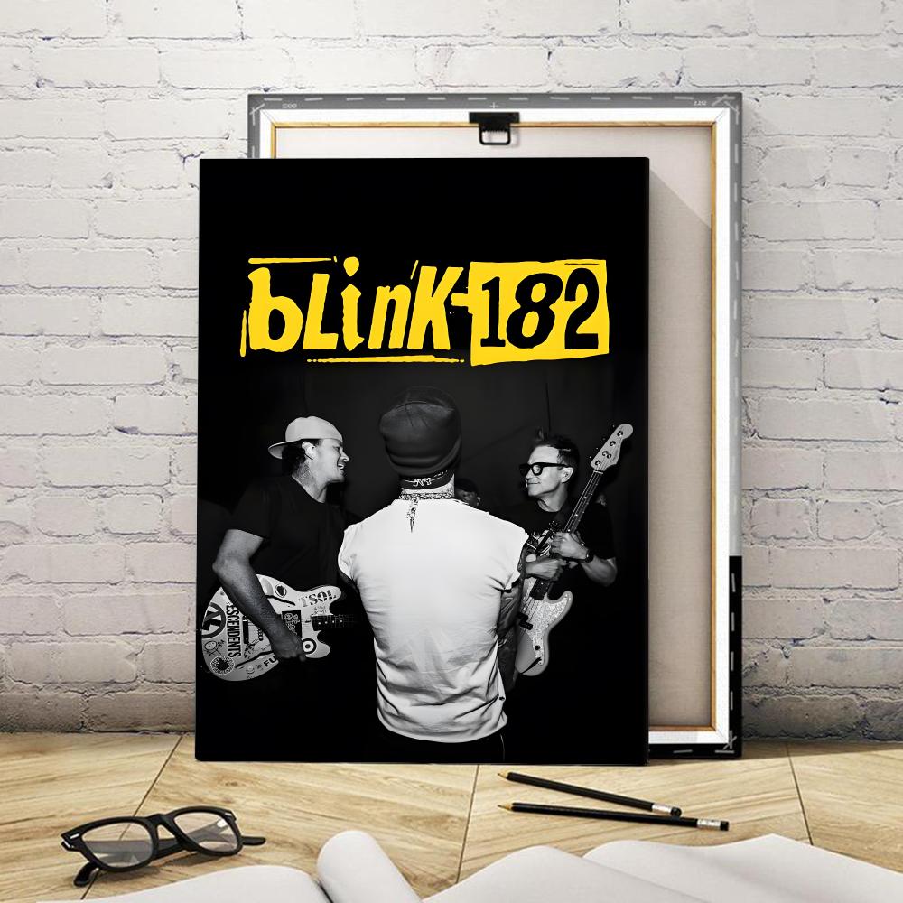 Rock Band B-Blink 182 Framed W - Live Rock 评论和价格